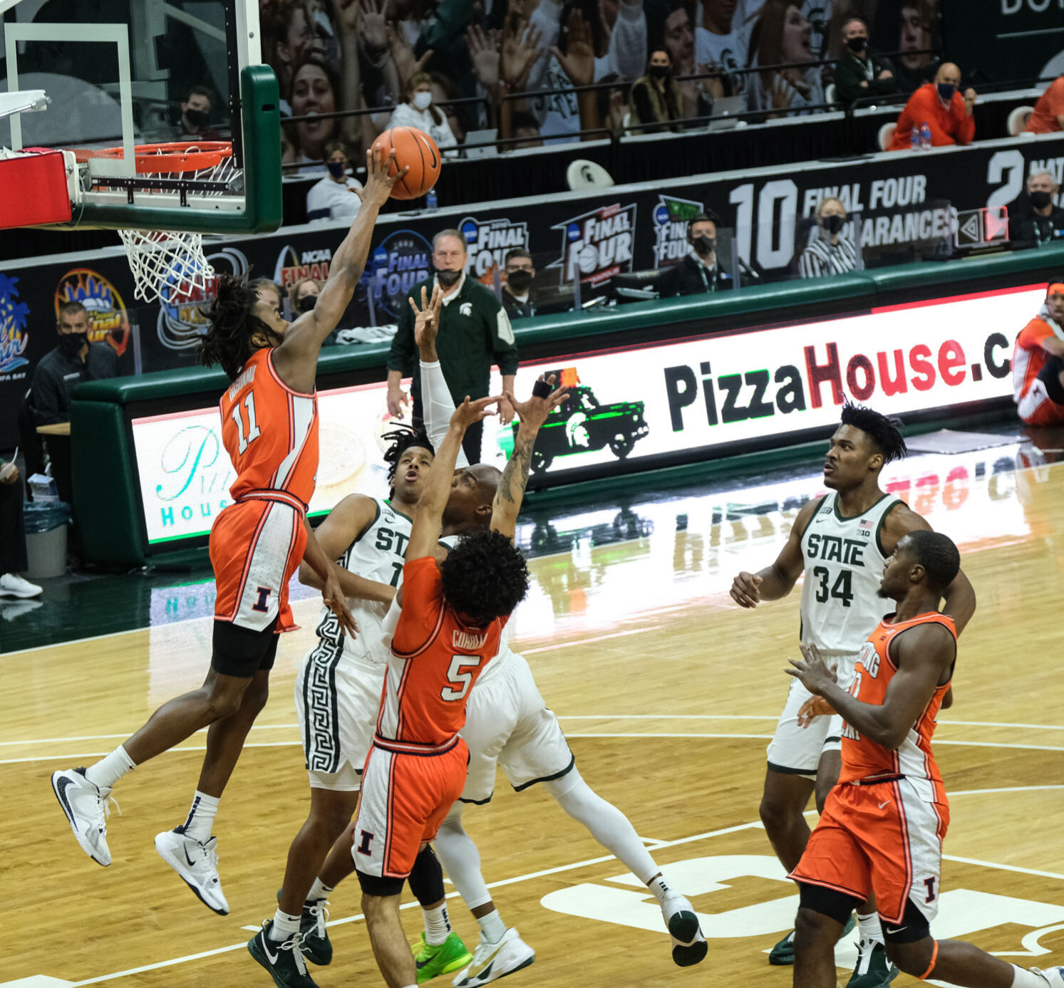 Illinois Michigan State Ayo Dosunmu